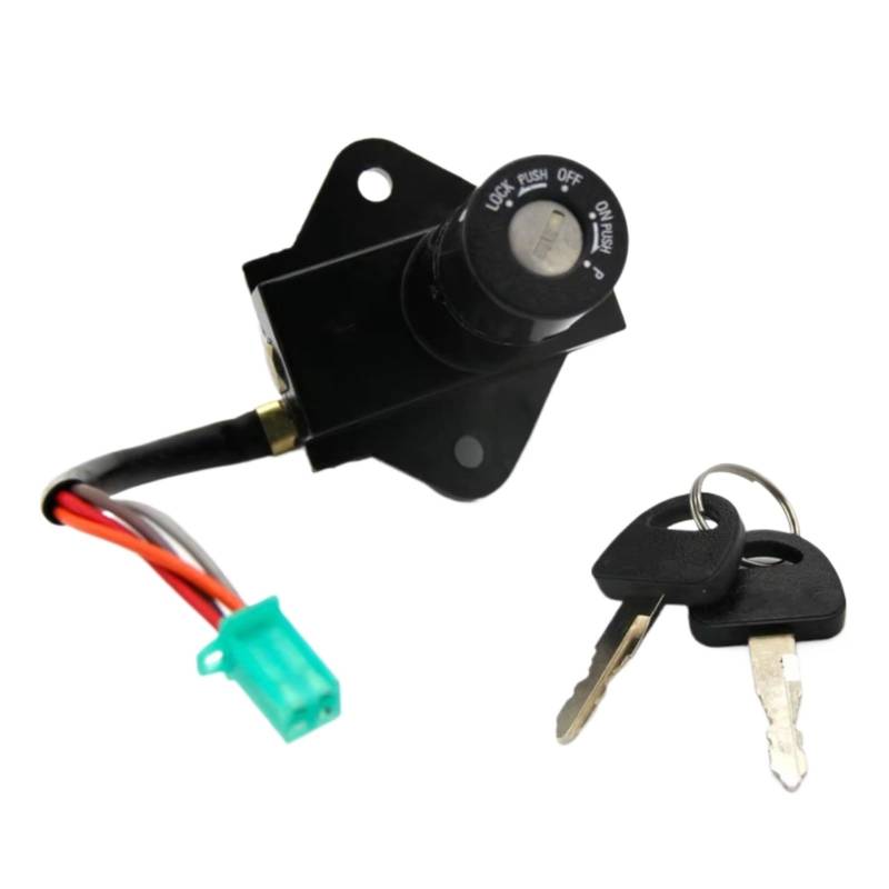 BSWRTH Zündstarter Kompatibel Mit Suzuki Für GS450E/L/S/T 1980–1983 Für GS450L 1985–1987 Für GS450S/SU/E/EU 1985–1989 Elektrischer Motorrad-Zündschlüssel von BSWRTH