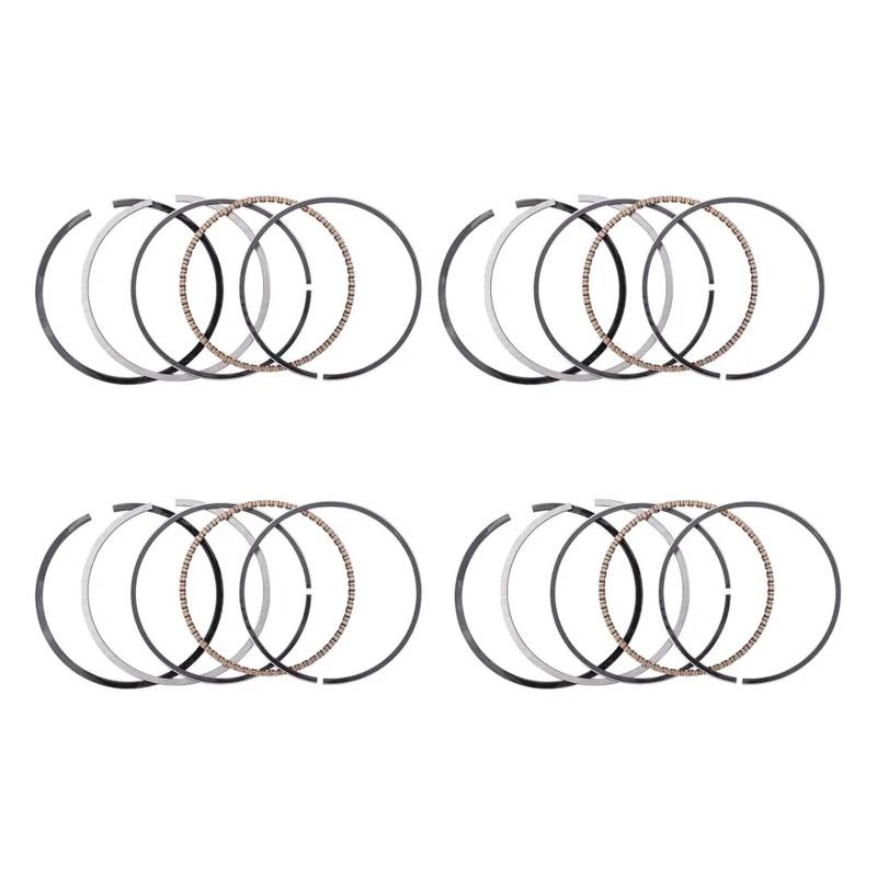 1/4set 72mm STD Motorrad Kolben Ring Kit for KLX250 D-Tracker 1997-2009 KLX250R 1993-2005 KLX250S 2006-2018 KLX250SF(4PC) von BSZYFQVE