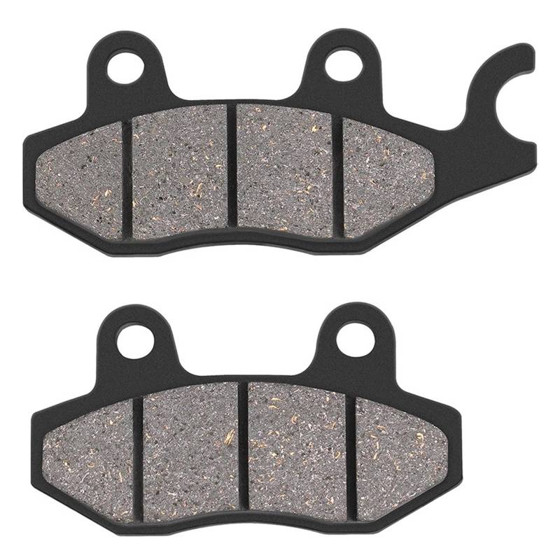 Motorrad Vorne und Hinten Bremsbeläge for ATV KLF300 KLF400 KVF650 KVF750 KRF750 KRT750 KRF800 KAF820 KAF1000 4x4 4x4i(1 Pair F Left) von BSZYFQVE