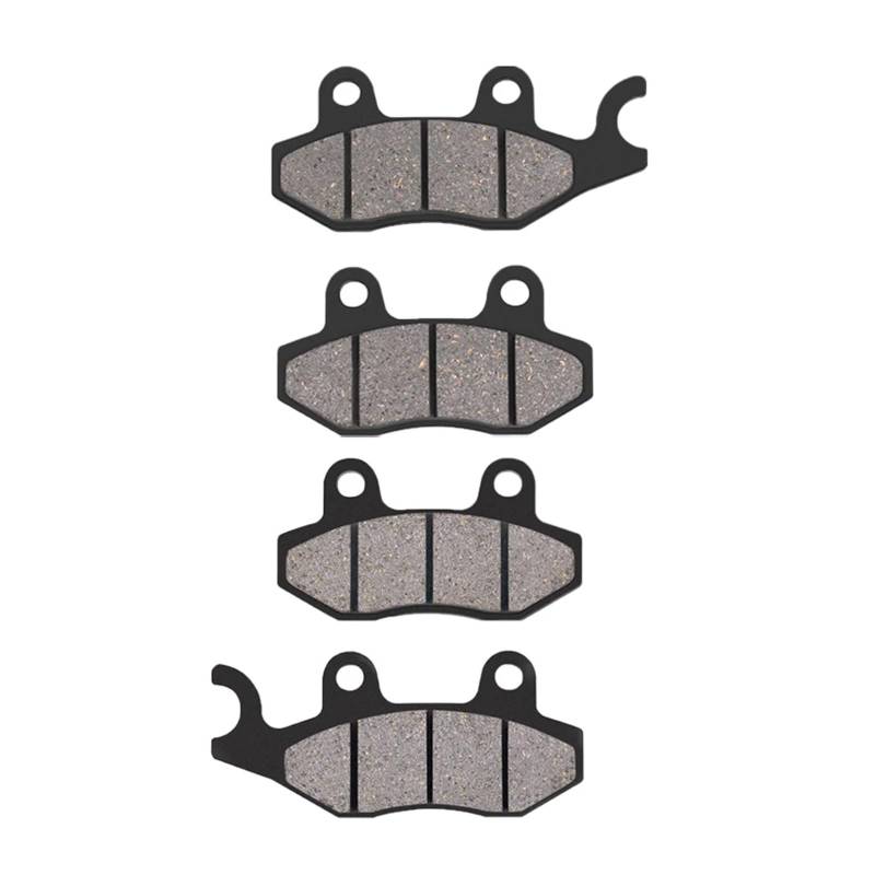 Motorrad Vorne und Hinten Bremsbeläge for ATV KLF300 KLF400 KVF650 KVF750 KRF750 KRT750 KRF800 KAF820 KAF1000 4x4 4x4i(1 Set) von BSZYFQVE