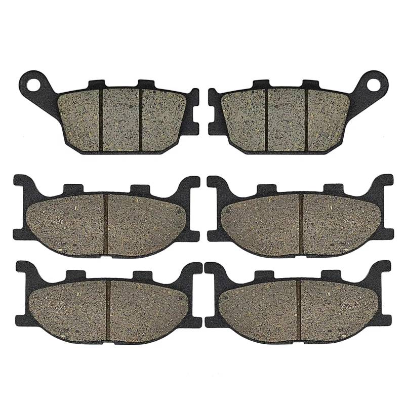 BTEDSXC Bremsbeläge Kompatibel Mit Yamaha Für XJ6-N Diversion 600 Für XJ6-F Diversion 600 2013 2014 2015. Motorradzubehör Vorne Und Hinten(Front and Rear) von BTEDSXC