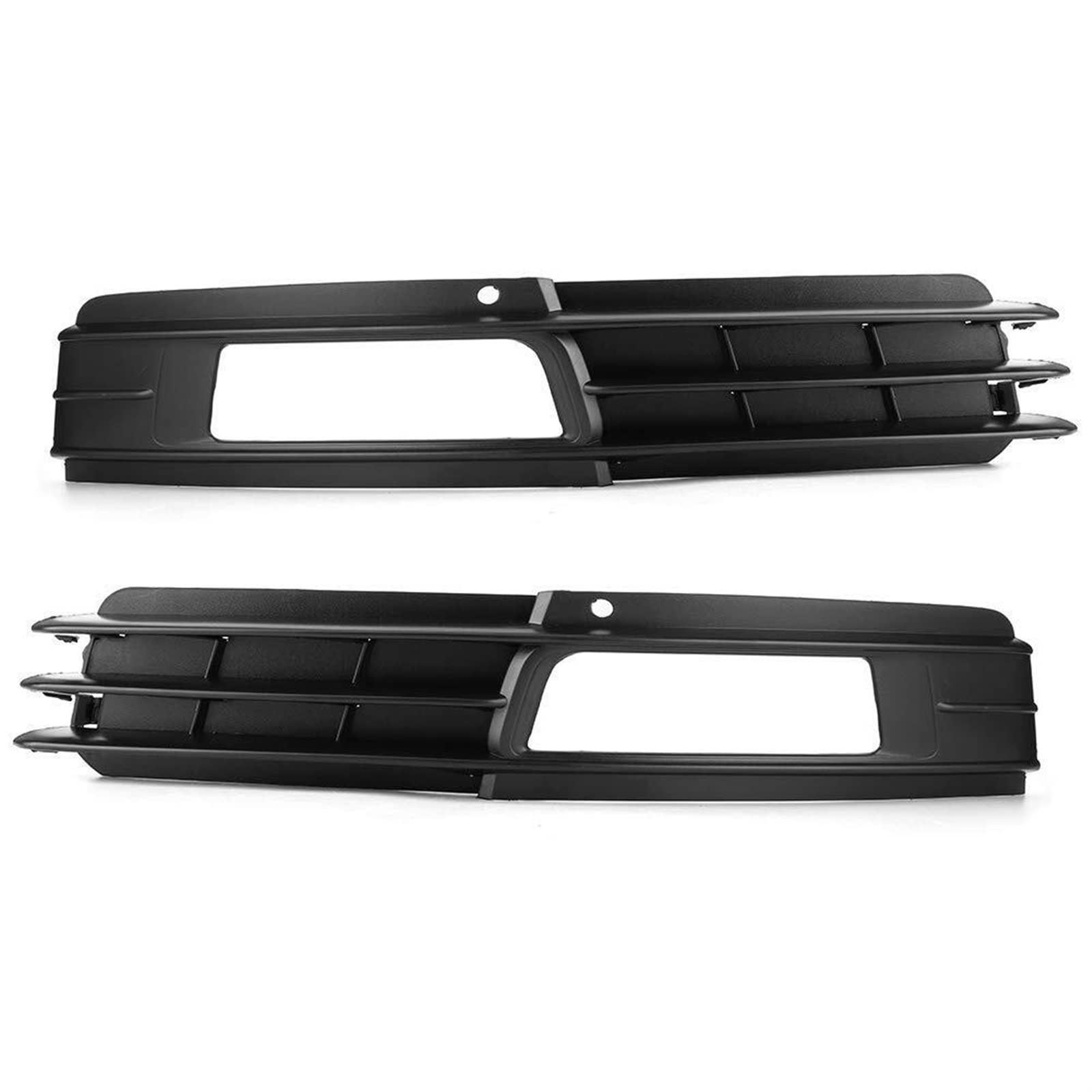 1 Paar Auto-Nebelscheinwerfer, Kühlergrill-Abdeckung, vordere untere Stoßstange, Nebelscheinwerfer-Grill-Set, for, for A6 C6 4F Limousine, for Avant 2008–2011, Außenteile(1 Pair) von BTFWM