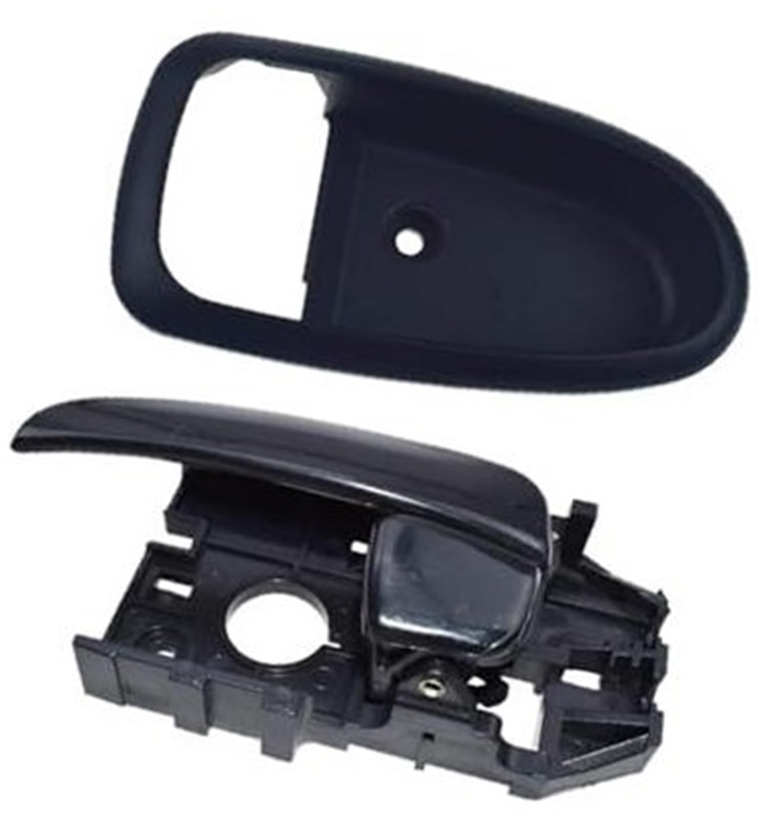 Autogriffabdeckung, BTFWM Auto-Innentürgriff/Abdeckung links/rechts, for Elantra, 2001–2006 826112D000 826212D000 826102D000 826202D000(BLACK Handle and Cover Lh) von BTFWM