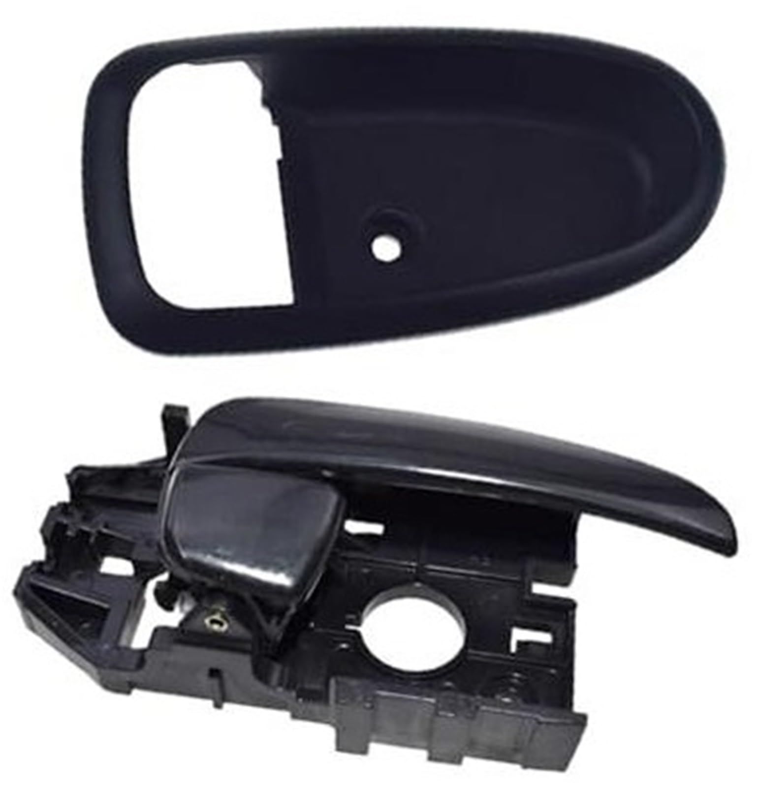 Autogriffabdeckung, BTFWM Auto-Innentürgriff/Abdeckung links/rechts, for Elantra, 2001–2006 826112D000 826212D000 826102D000 826202D000(BLACK Handle and Cover Rh) von BTFWM