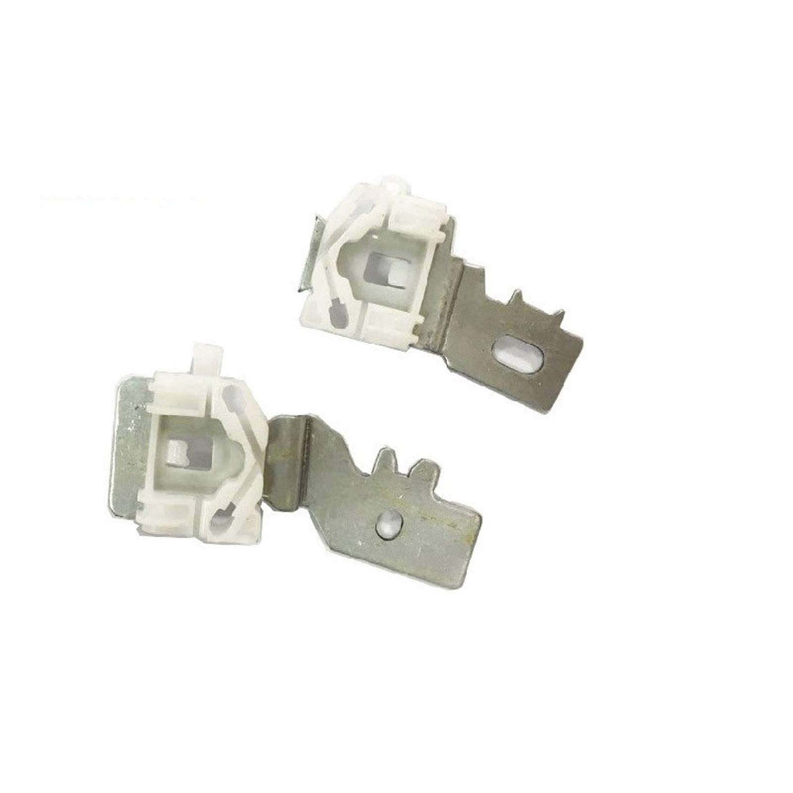 BTFWM 2 STÜCK Eisen Clips, for Nissan, Primera P12 VORNE Links 2002-2007 ELEKTRISCHE FENSTERHEBER REPARATURSATZ Slider Clip Fensterhebermotor von BTFWM