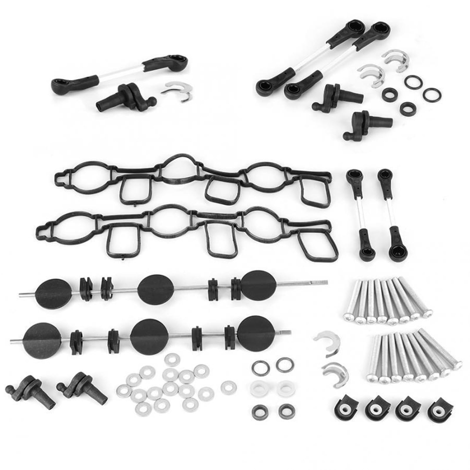 BTFWM ABS Ansaugkrümmer Swipl Klappe Reparatursatz, for, for Touareg, 059198212 Ansaugkrümmer Dichtungssatz Reparatur der Ansaugkrümmerdichtung im Auto(40pcs) von BTFWM