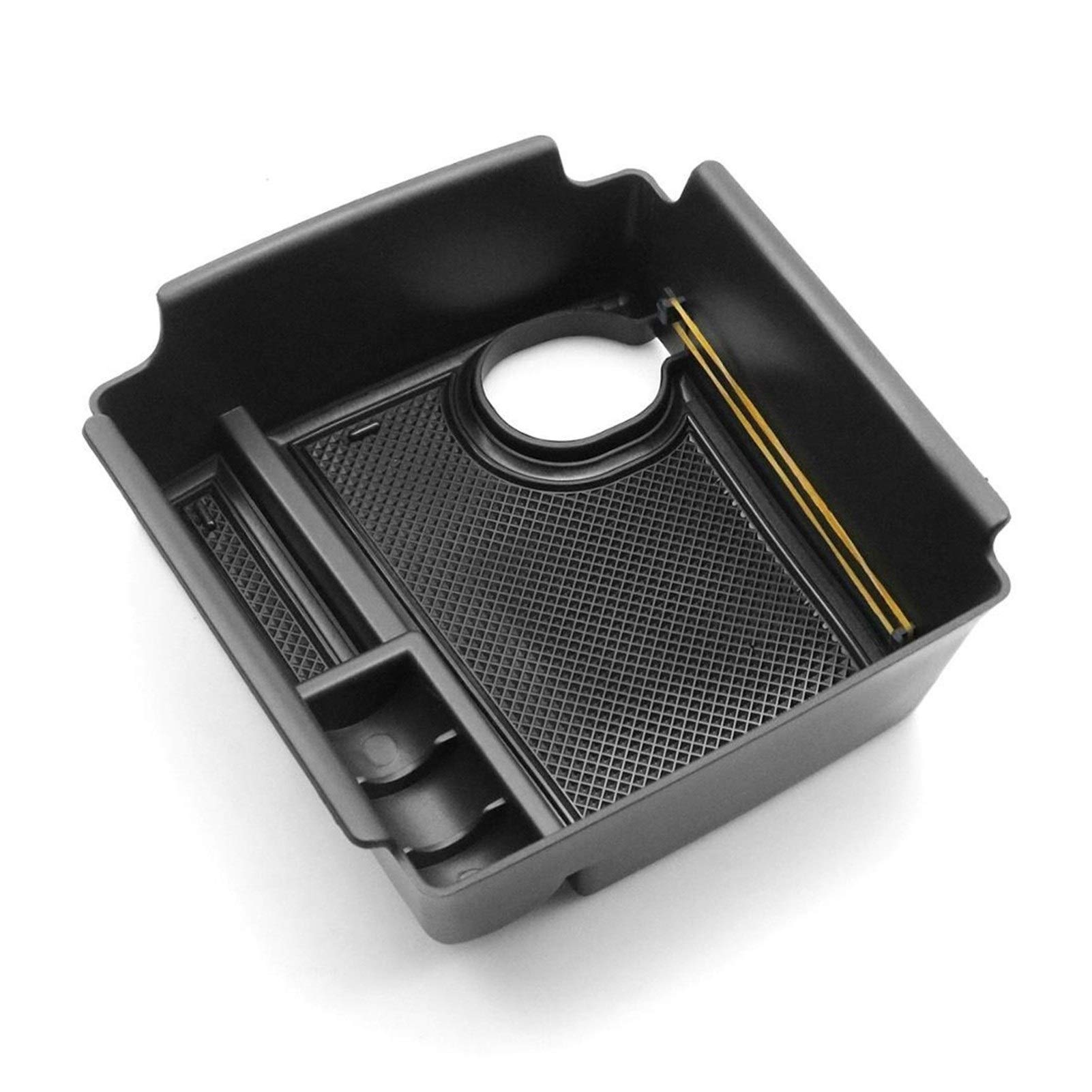 BTFWM Aufbewahrungsbox for die zentrale Armlehne des Autos, for Niro EV Electric Version 2019, automatische Anti-Rutsch-Aufbewahrungsbox, Innenzubehör Autokonsolen-Organizer von BTFWM