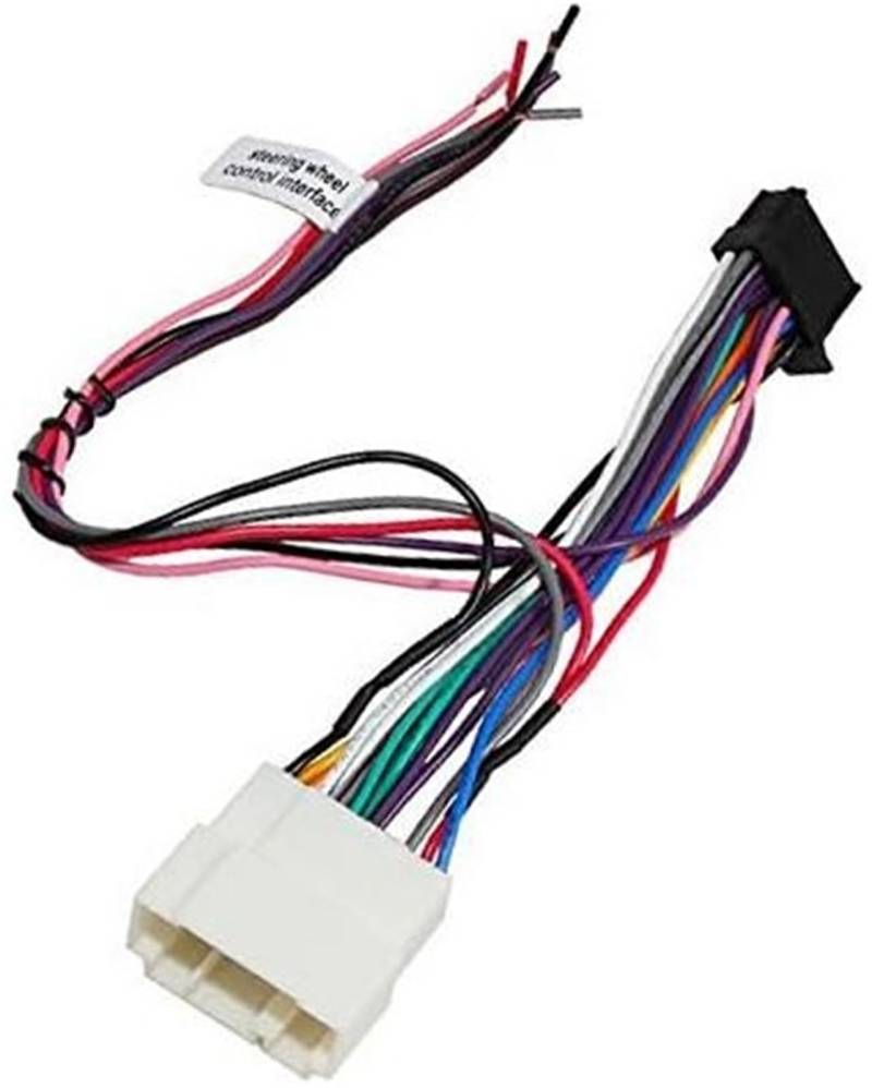 BTFWM Pioneer Radio-Stereo-Kabelbaum-Anschluss Amp AmplifierSWC-Stecker Ersatz, for CRV 1999-2006, Odyssey 1999-2010, Acura 1999-2010 Autoradio-Kabelbaumadapter von BTFWM