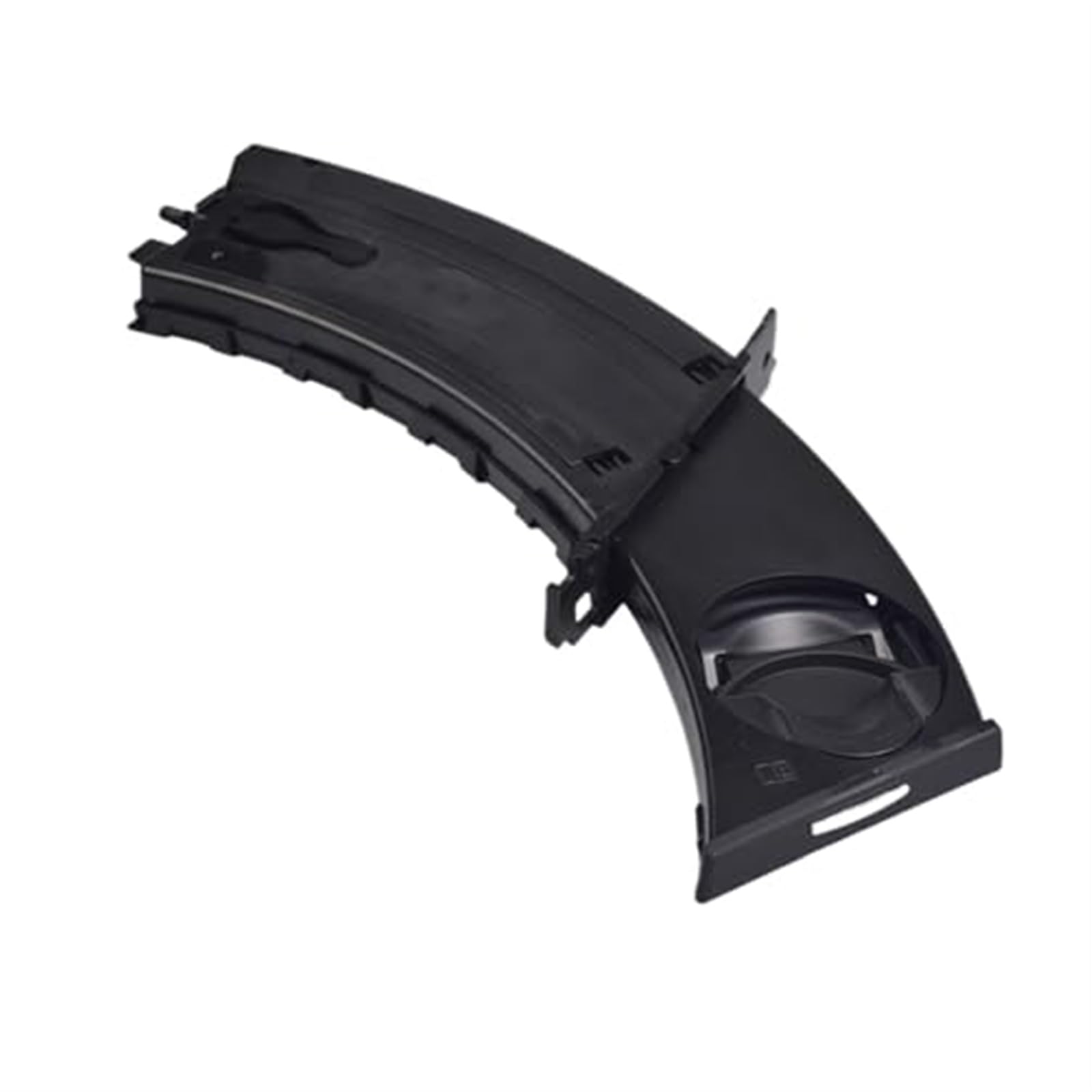 Fahrzeugbecherhalter, BTFWM Auto-Getränkehalter for Wasserbecherhalter in der vorderen Mittelkonsole, for, E90 E91 E92 E93 51459173463 2005–2012(Black Black Left Bend) von BTFWM