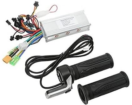 Reparatur von Scooter-Controllern, BTFWM 36 V 48 V 500 W Elektroroller-Controller-Messgerät-Set, LCD-Anzeige, for 22,5 mm Lenker von BTFWM