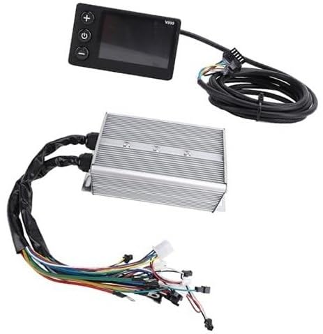 Reparatur von Scooter-Controllern, BTFWM 36 V 48 V 60 V 1500 W 50 A bürstenloser Motor-Controller-Kit Elektroroller-Controller-Kit LCD-Bildschirm, for Elektrofahrräder von BTFWM