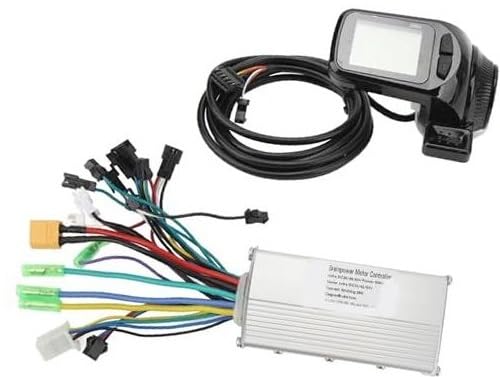 Reparatur von Scooter-Controllern, BTFWM Bürstenloser Motorregler, 3-Modus-Sinusmotor-Drehzahlregler mit Display ABS, for DIY-Elektrofahrräder von BTFWM