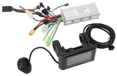 Reparatur von Scooter-Controllern, BTFWM Bürstenloses Controller-Kit mit LCD-Display, 500-W-Controller for Elektroroller, for 22,5-mm-Lenker von BTFWM