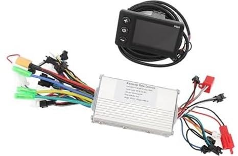 Reparatur von Scooter-Controllern, BTFWM Leichtes ABS-Panel, klares LCD-Display, bürstenloses Controller-Kit 24 V, 36 V, 48 V, 350 W, mit V890-Displaypanel-Set, for Elektroroller von BTFWM