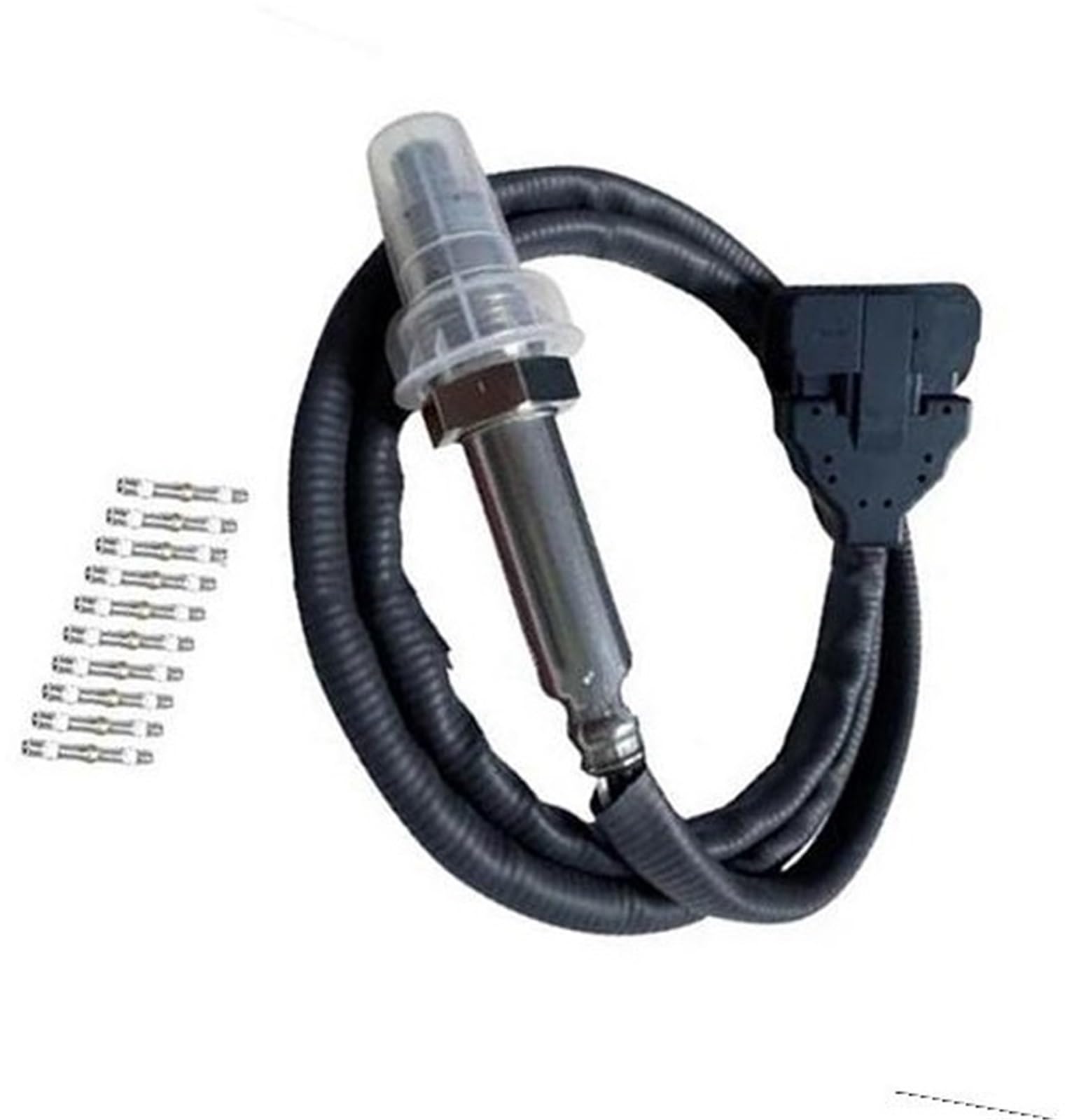 Sauerstoffsensor -Werkzeugkits, BTFWM 2020691 5WK96612D 2296799 5WK96612F 1872080 2247379 Stickstoff-Sauerstoff-Sensor 24 V, for Scania, Motorersatzteile Stickoxid-Sensor(BLACK Probe) von BTFWM