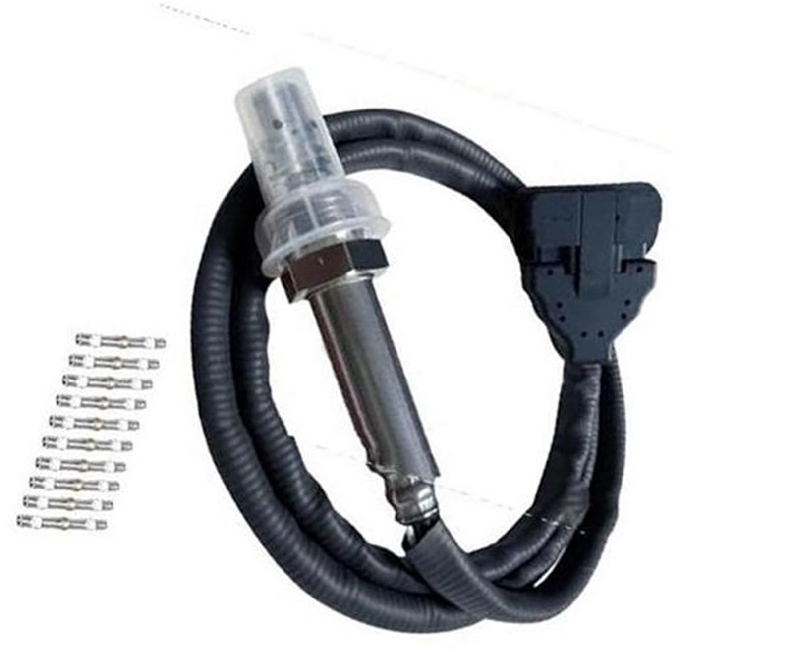 Sauerstoffsensor -Werkzeugkits, BTFWM 5801754014 5WK96775A 5WK9 6775A 24 V Stickstoff-Sauerstoff-Sensor 24 V, for IVECO, LKWs, Busse, Öl, Abgaserkennung, Stickoxid-Sensor(BLACK Probe) von BTFWM