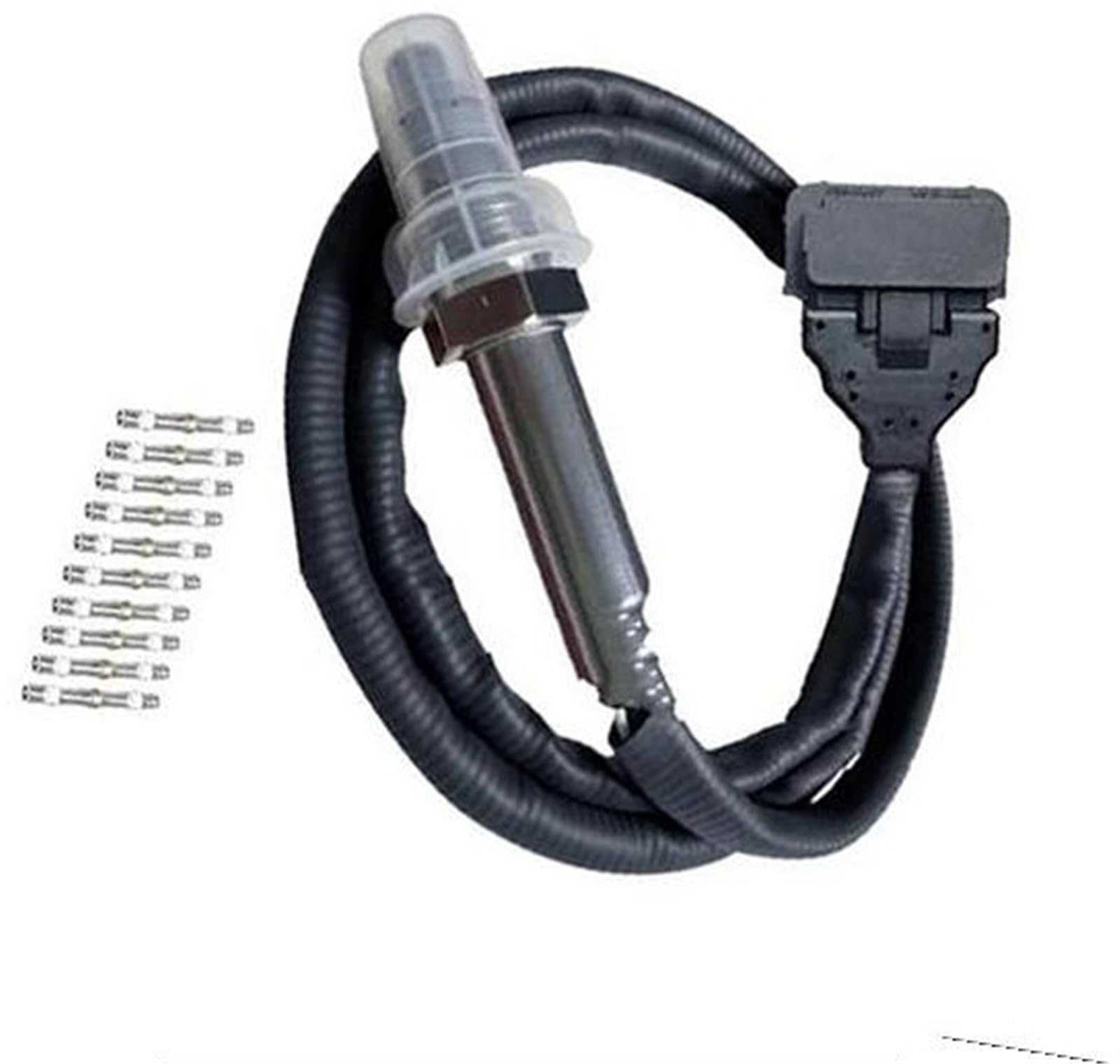 Sauerstoffsensor -Werkzeugkits, BTFWM 5WK96761 4359309 A06G218 Stickstoff-Sauerstoff-Sensor, for Cummins, Motor-LKW-Ersatzteile 24-V-Stickoxid-Sensor(BLACK Probe) von BTFWM