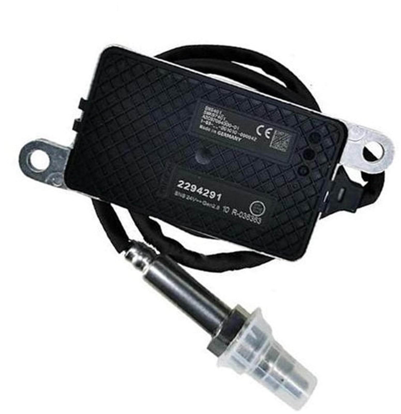 Sauerstoffsensor-Werkzeugsätze, BTFWM 2294291 2064769 2247381 2296801 5WK97401 Stickstoff Sauerstoff 24V for Scania Motor Ersatzteile Stickoxid Sensor(BLACK 5WK97401) von BTFWM