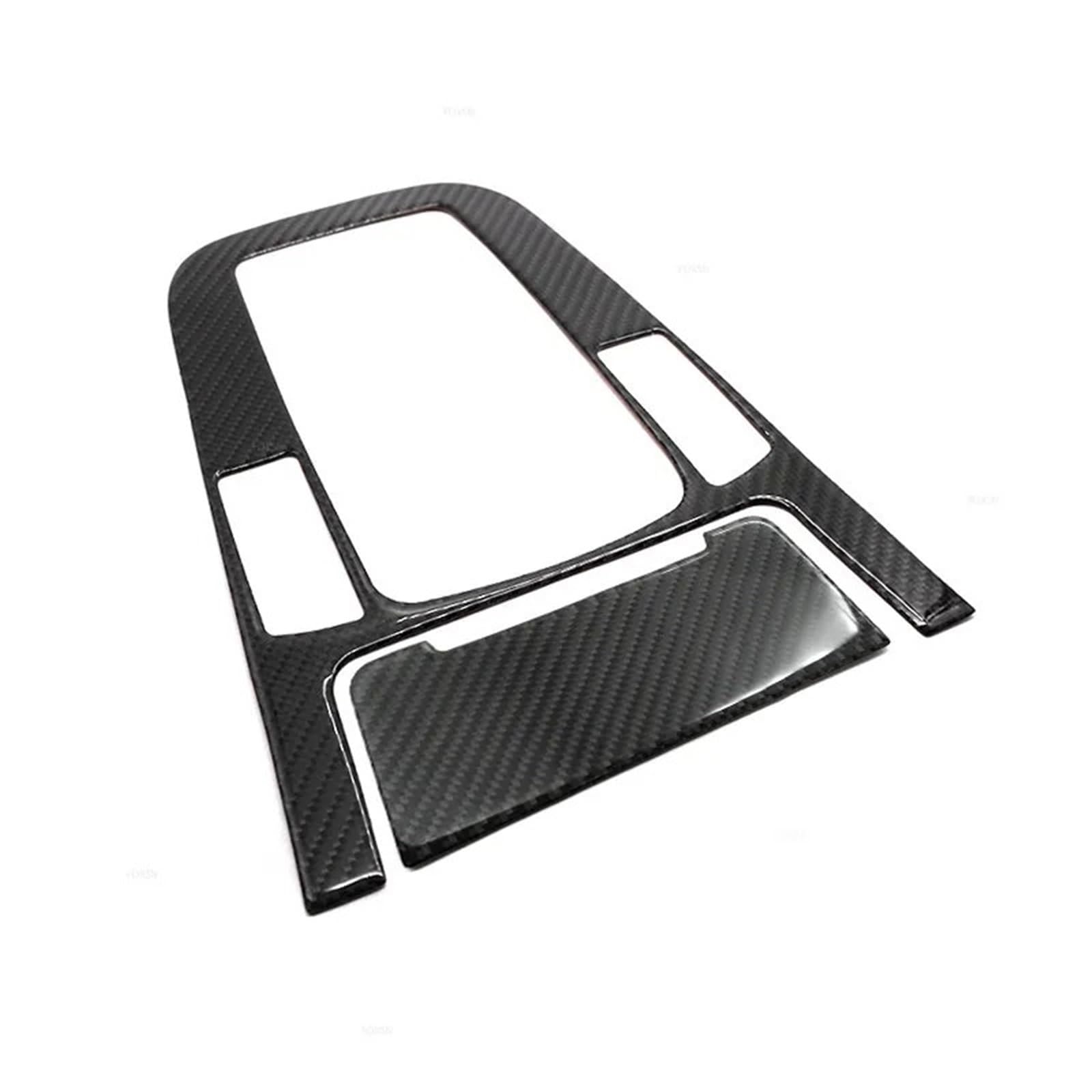 Abdeckung Zentralen Bedienfelds Für A4L Für A5 2009-2016 Für Q5 2009-2018 Carbon Fiber Center Control Gear Shift Panel/Zigarettenanzünder Rahmen Abdeckung Aufkleber Mittelkonsole Panel(Type a) von BTHMGBAE