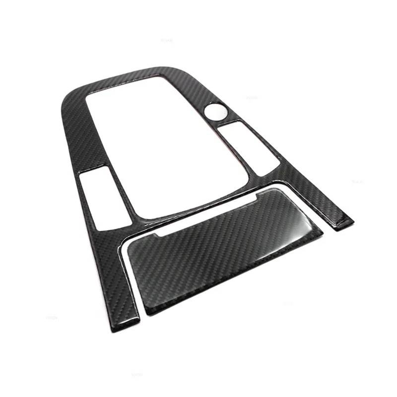 Abdeckung Zentralen Bedienfelds Für A4L Für A5 2009-2016 Für Q5 2009-2018 Carbon Fiber Center Control Gear Shift Panel/Zigarettenanzünder Rahmen Abdeckung Aufkleber Mittelkonsole Panel(Type b) von BTHMGBAE