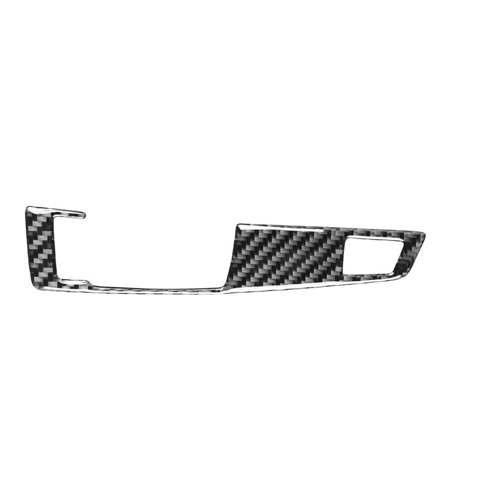 Abdeckung Zentralen Bedienfelds Für F07 F10 F25 F26 2009-2016 Auto Modifizierte Verkleidung Zubehör Auto Schalthebel Panel Knopf Abdeckung Carbon Faser Innen Aufkleber Mittelkonsole Panel(One Button) von BTHMGBAE