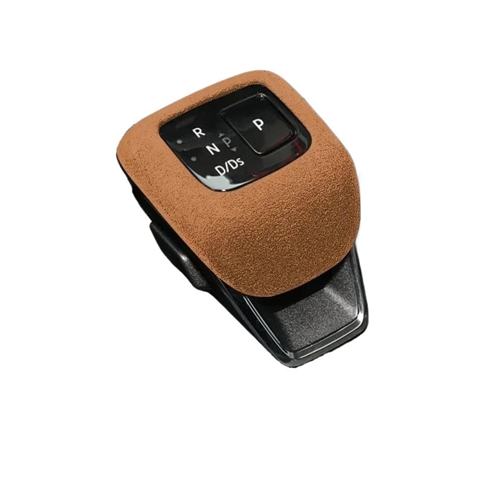 Abdeckung Zentralen Bedienfelds Für Nissan Für X-Trail 2021 2022 2023 Zubehör Leder Auto Schaltknauf Abdeckung Wildleder Getriebe Kappe Schutzmatte Mittelkonsole Panel(Crystal Brown) von BTHMGBAE