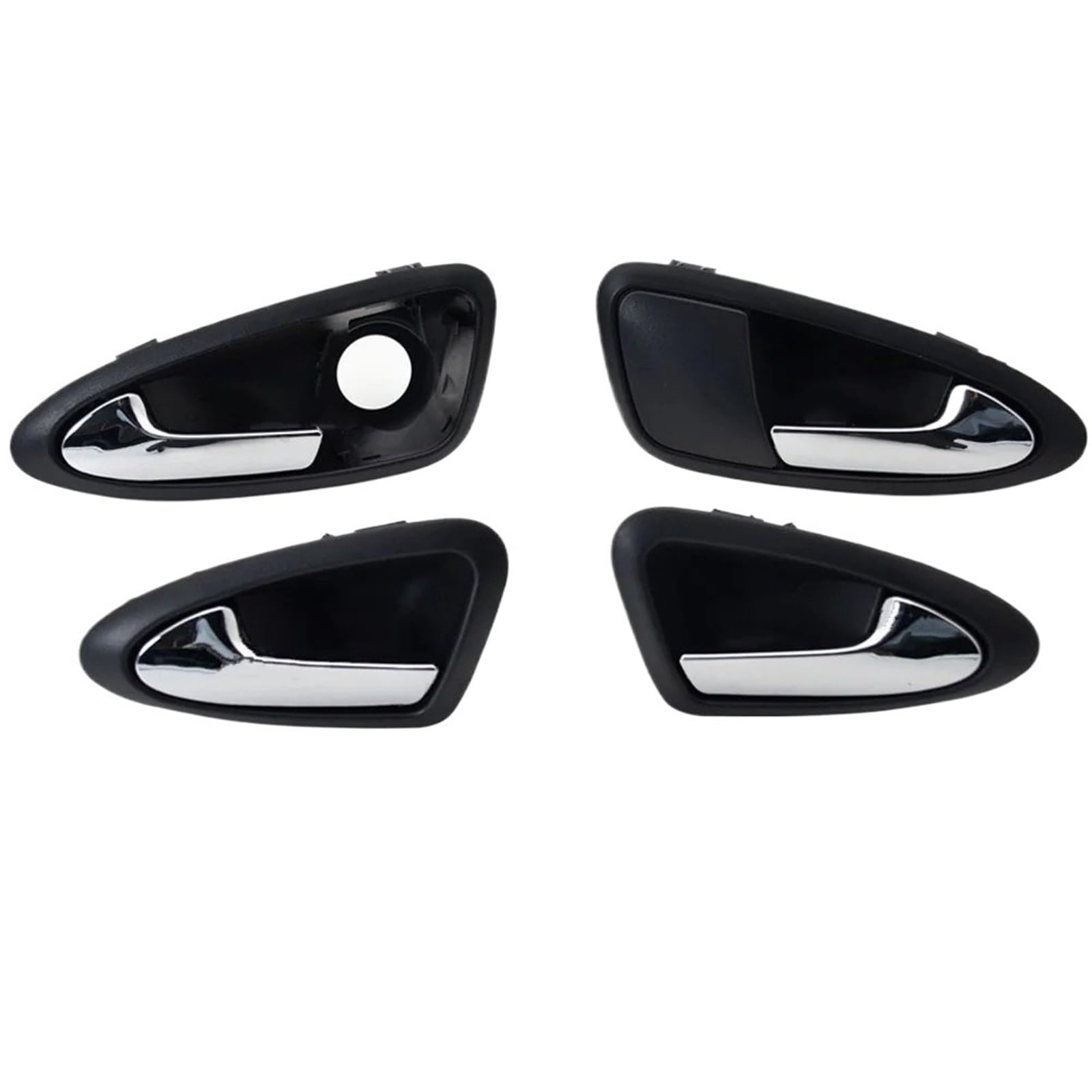 Auto Innentürgriffe Für Seat Für Ibiza 6J 2010-2022 Links/Rechts Schwarz Türgriffe Auto Innen Türgriffe ABS Auto Innen 6J1837113AAH1 Innen Türgriff Auto(4PCS) von BTHMGBAE