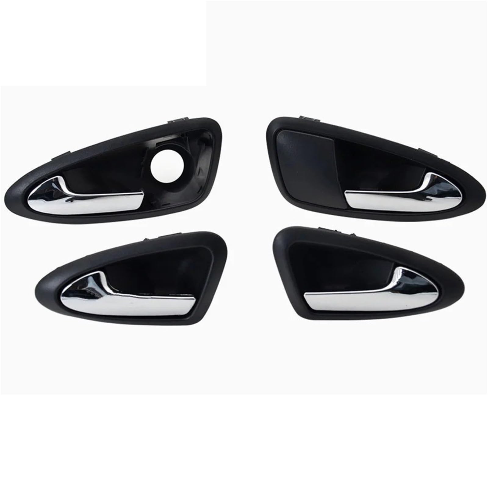 Auto Innentürgriffe Für Seat Für Ibiza 6J 2010-2022 Links/Rechts Schwarz Türgriffe Auto Innen Türgriffe ABS Auto Innen 6J1837113AAH1 Innen Türgriff Auto(4PCS) von BTHMGBAE