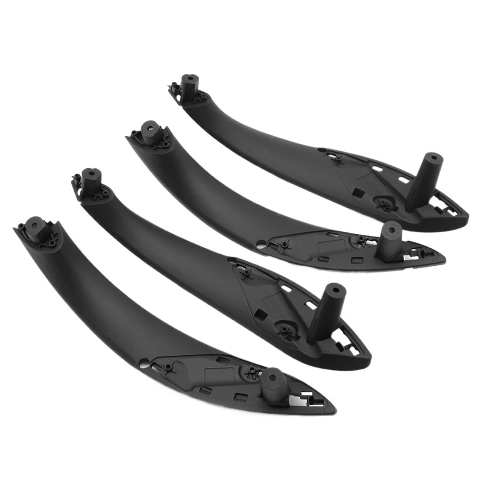 Auto Innentürgriffe Für Serie 3 Für F30 Für F31 Für F35 Für F80 Vorne Hinten Links Rechts Innen Türgriff Abdeckung Trim Set Innen Türgriff Auto(B 4Pcs Black) von BTHMGBAE