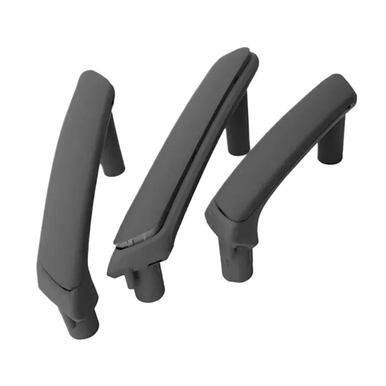 Auto Innentürgriffe Für VW Für Passat 1998-2004 3Pcs Auto Innen Tür Pull Haltegriff Trim Abdeckung Vorne Rechts Hinten Links Hinten Rechts Auto Zubehör Innen Türgriff Auto(Black) von BTHMGBAE