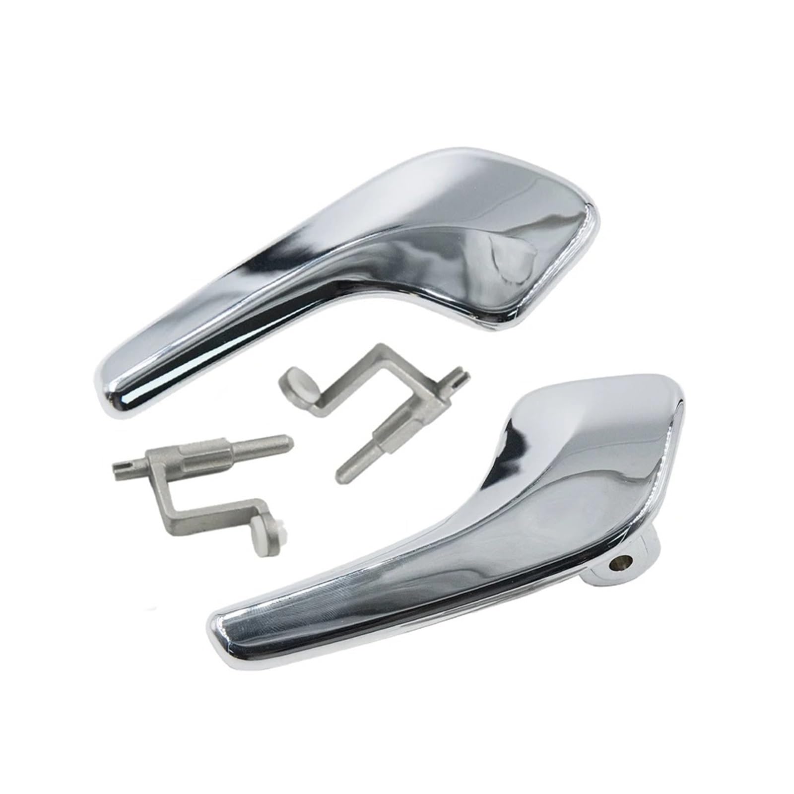 Auto Innentürgriffe Für Vauxhall Für Corsa D 2006-2016 Aluminium Überzogene Kunststoff Edelstahl Innen Türgriff Links Rechts Türen 13297814 13297813 Innen Türgriff Auto(A Pair) von BTHMGBAE