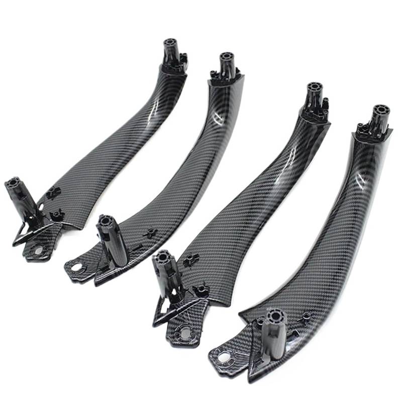 Auto Innentürgriffe Für X3 Für G01 Für G08 Für F97 2018-2022 Auto Innen Vorne Hinten Tür Links Rechts Griff Innen Griff Abdeckung Trim Innen Türgriff Auto(Carbon Fiber 4PCS) von BTHMGBAE