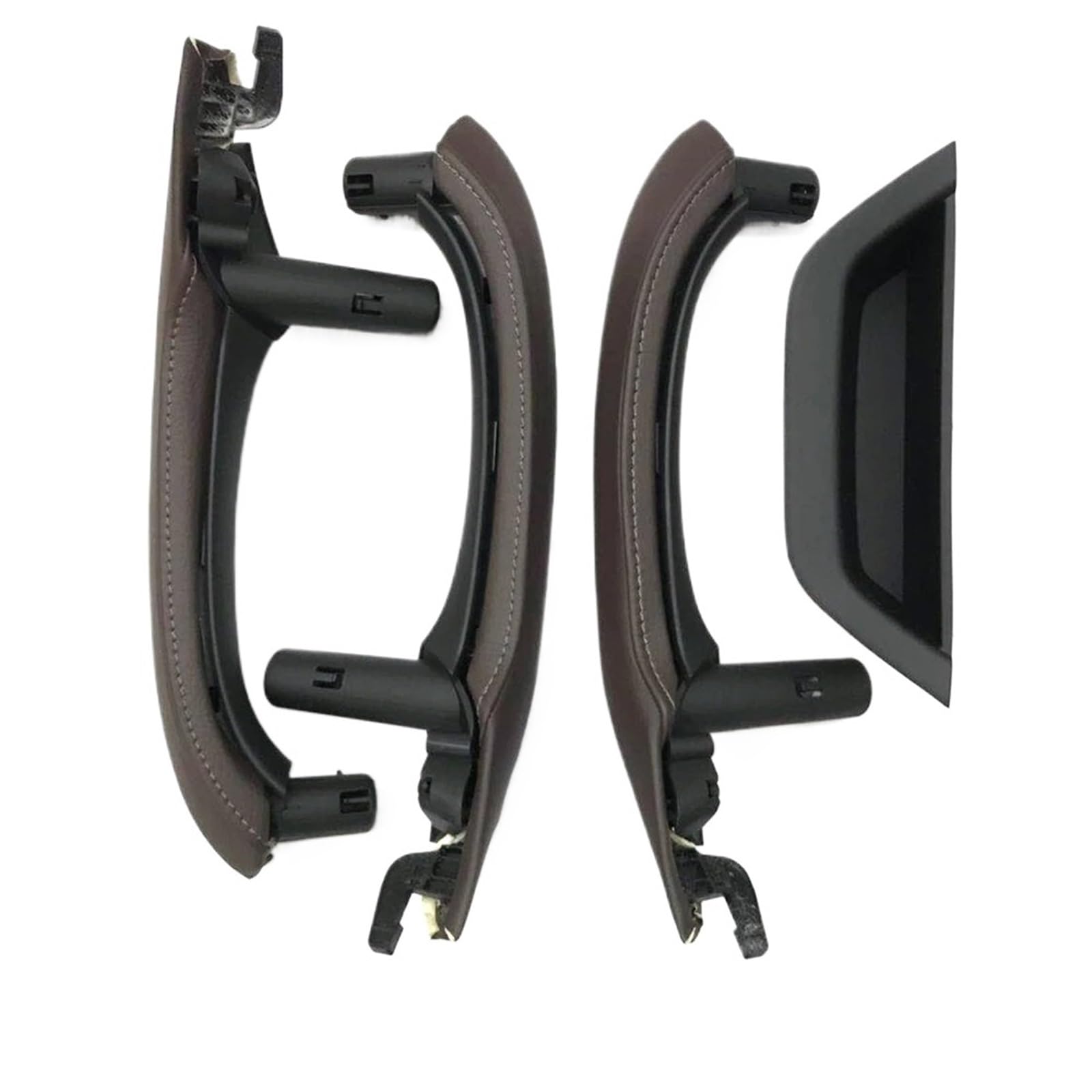 Auto Innentürgriffe Für X3 Für X4 Für F25 Für F26 2010-2016 Links Rechts Fahrer Auto Innen Tür Pull Griff Leder Abdeckung Set Ersatz Innen Türgriff Auto(RHD Set Moka) von BTHMGBAE