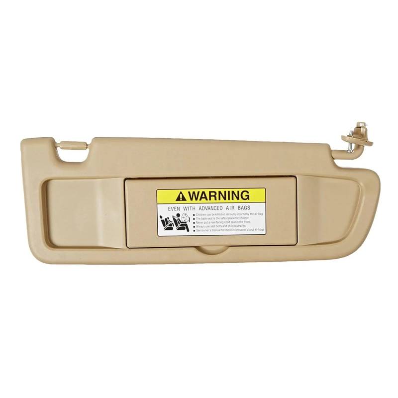 Auto-Sonnenblende Für Civic 2006-2011 Auto Vorne Rechts Beifahrerseite Sonnenschutz Antidazzle Visier 83230-SNA-A01ZE Auto Innen Teile Auto Innen Sonnenblende(Beige) von BTHMGBAE