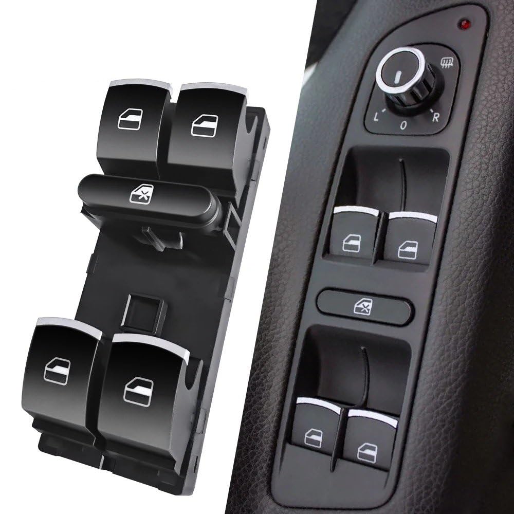 Fensterschalter Tasten Für Skoda Für Fabia Für Skoda Für Roomster Für 5J Fenster Master Switch Control Button 5ND959857 Fenster-Schalter Taste(A) von BTHMGBAE