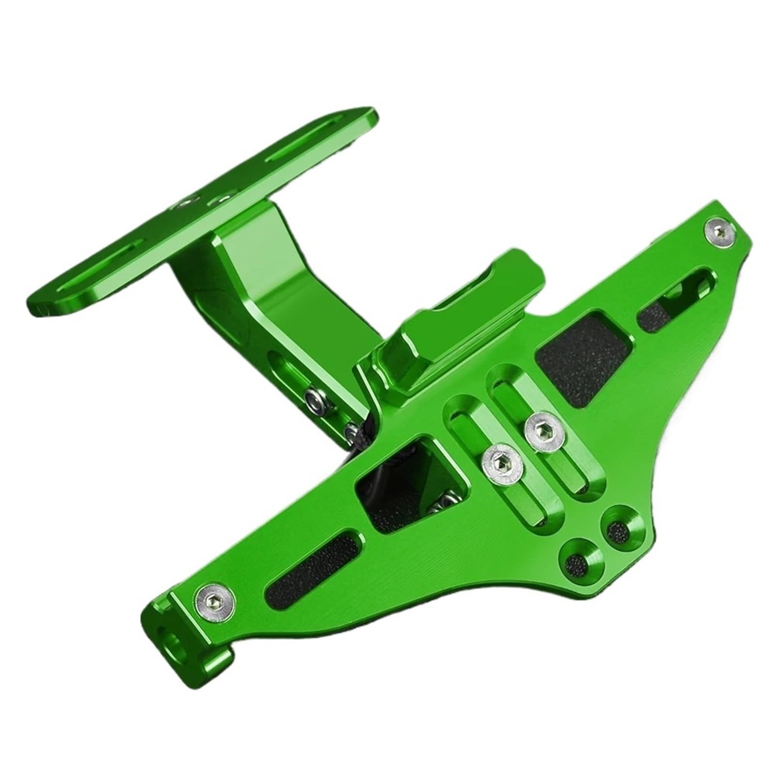 Für Trident 660 Für Trident660 2021 2022 2023 2024 Motorrad Zubehör Kennzeichen Halter Halterung Schwanz Ordentlich Fender Eliminator Motorrad Kennzeichenträger(Green) von BTHMGBAE