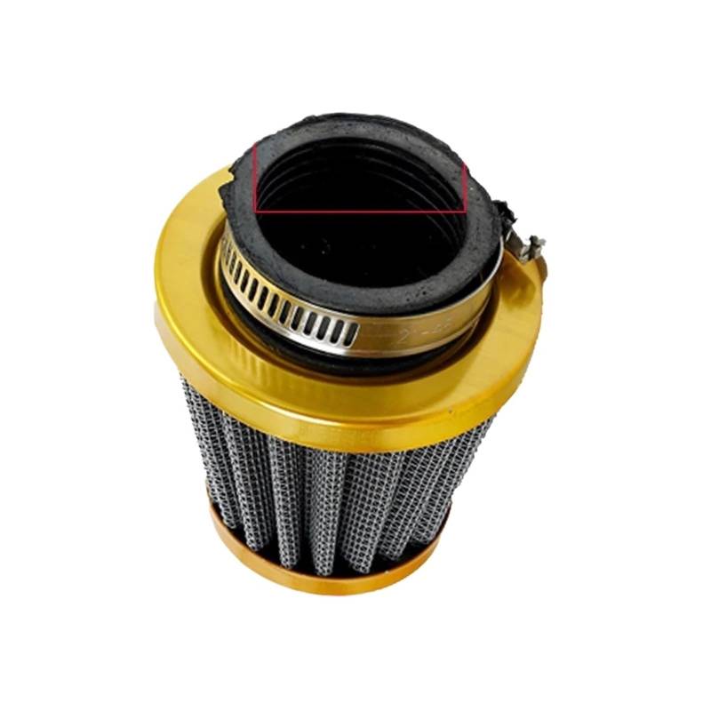 Motorrad Für 19mm Vergaser Mit Luftfilter Für Jog 50cc 90cc JOG90 Moped 2 Hub 1E40QMB 1PE40QMB 1E50QMG E-TON Für Polaris Motorrad Vergaser(Yellow air fliter) von BTHMGBAE