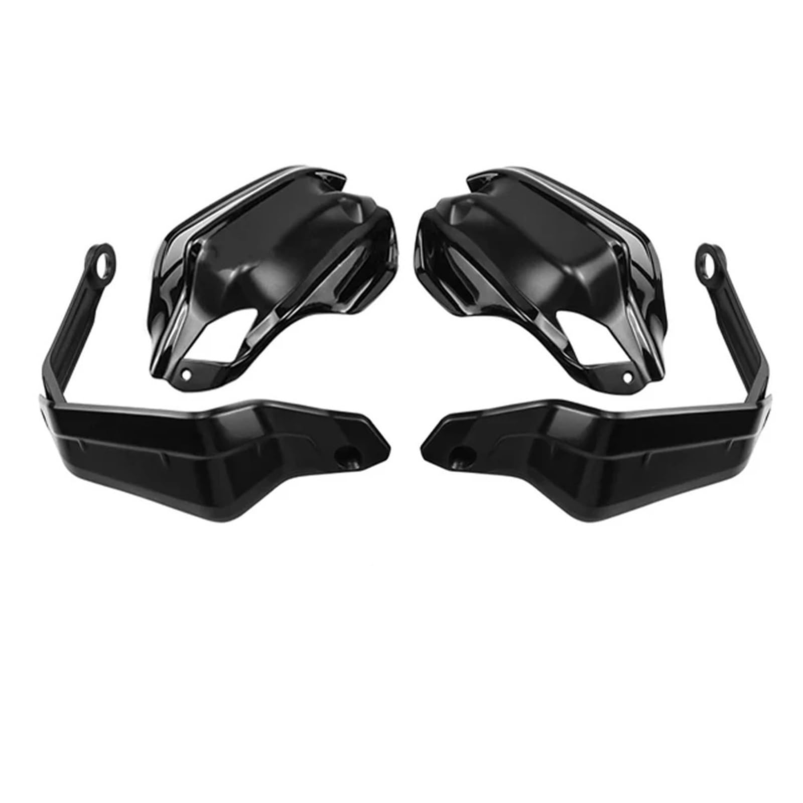 Motorrad Handschützer Für XL 750 Für TRANSALP XL750 XL750 Für TRANSALP Handprotektoren Extensions Knöchel Schutz Zubehör Motorrad Handprotektoren Extensions Lenkerschützer Handschutz(Set A - Black Bla von BTHMGBAE