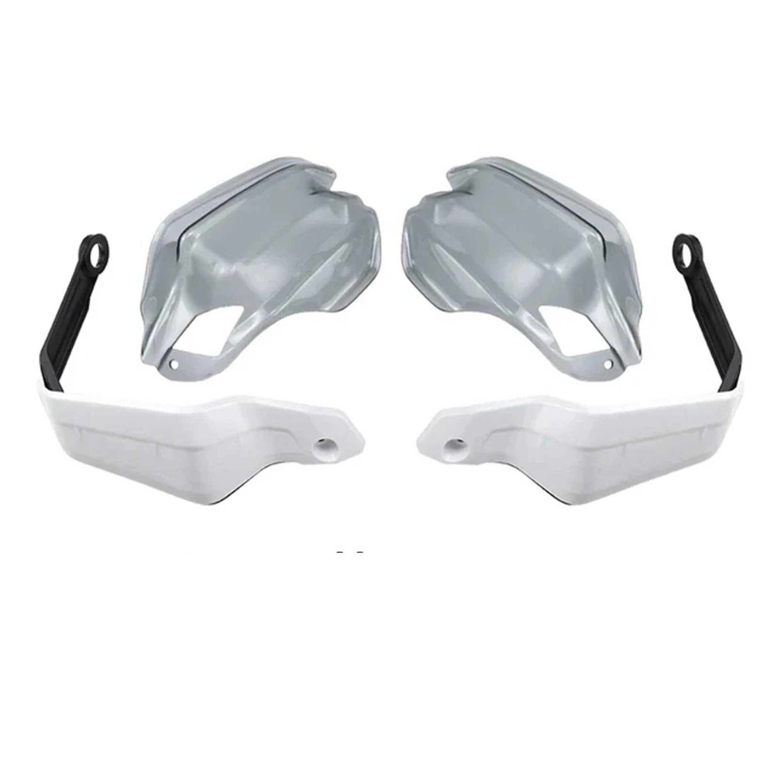 Motorrad Handschützer Für XL 750 Für TRANSALP XL750 XL750 Für TRANSALP Handprotektoren Extensions Knöchel Schutz Zubehör Motorrad Handprotektoren Extensions Lenkerschützer Handschutz(Set A - White Gre von BTHMGBAE