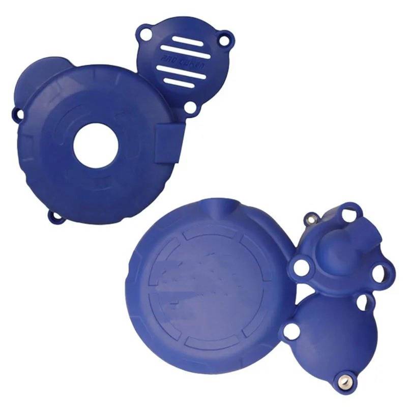 Motorrad Motordeckel Für CBS300 Für KEWS AJ1 Für NB300 Für CBS300 Motorradmotor Magnetmotor Schutzkupplung Kurbelgehäuse Kettenrad Zünddeckel Motor Abdeckung(Blue 2 Kit) von BTHMGBAE