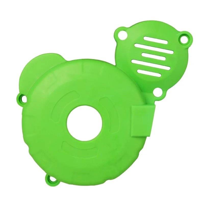 Motorrad Motordeckel Für CBS300 Für KEWS AJ1 Für NB300 Für CBS300 Motorradmotor Magnetmotor Schutzkupplung Kurbelgehäuse Kettenrad Zünddeckel Motor Abdeckung(Green Magneto Cover) von BTHMGBAE