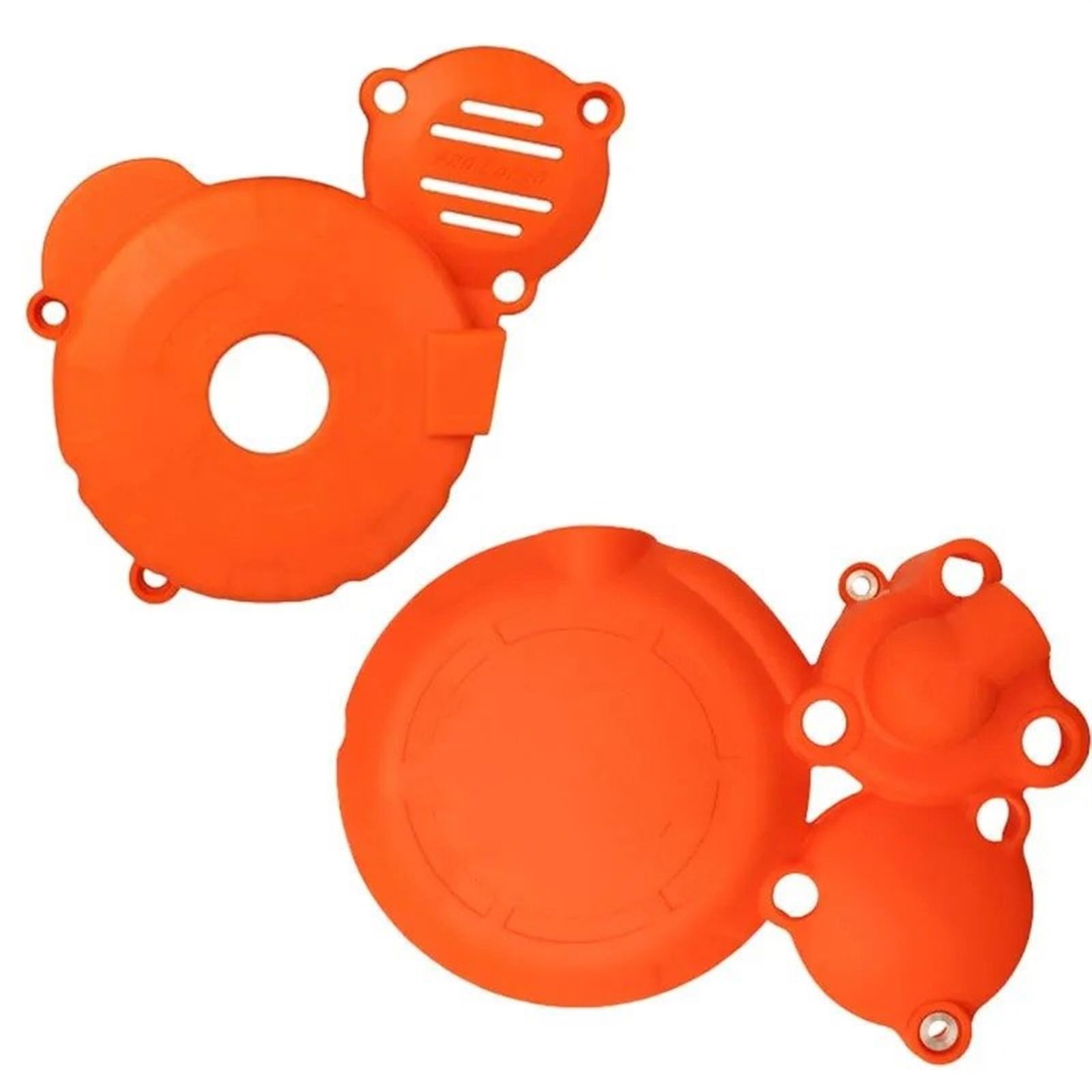 Motorrad Motordeckel Für CBS300 Für KEWS AJ1 Für NB300 Für CBS300 Motorradmotor Magnetmotor Schutzkupplung Kurbelgehäuse Kettenrad Zünddeckel Motor Abdeckung(Orange 2 Kit) von BTHMGBAE