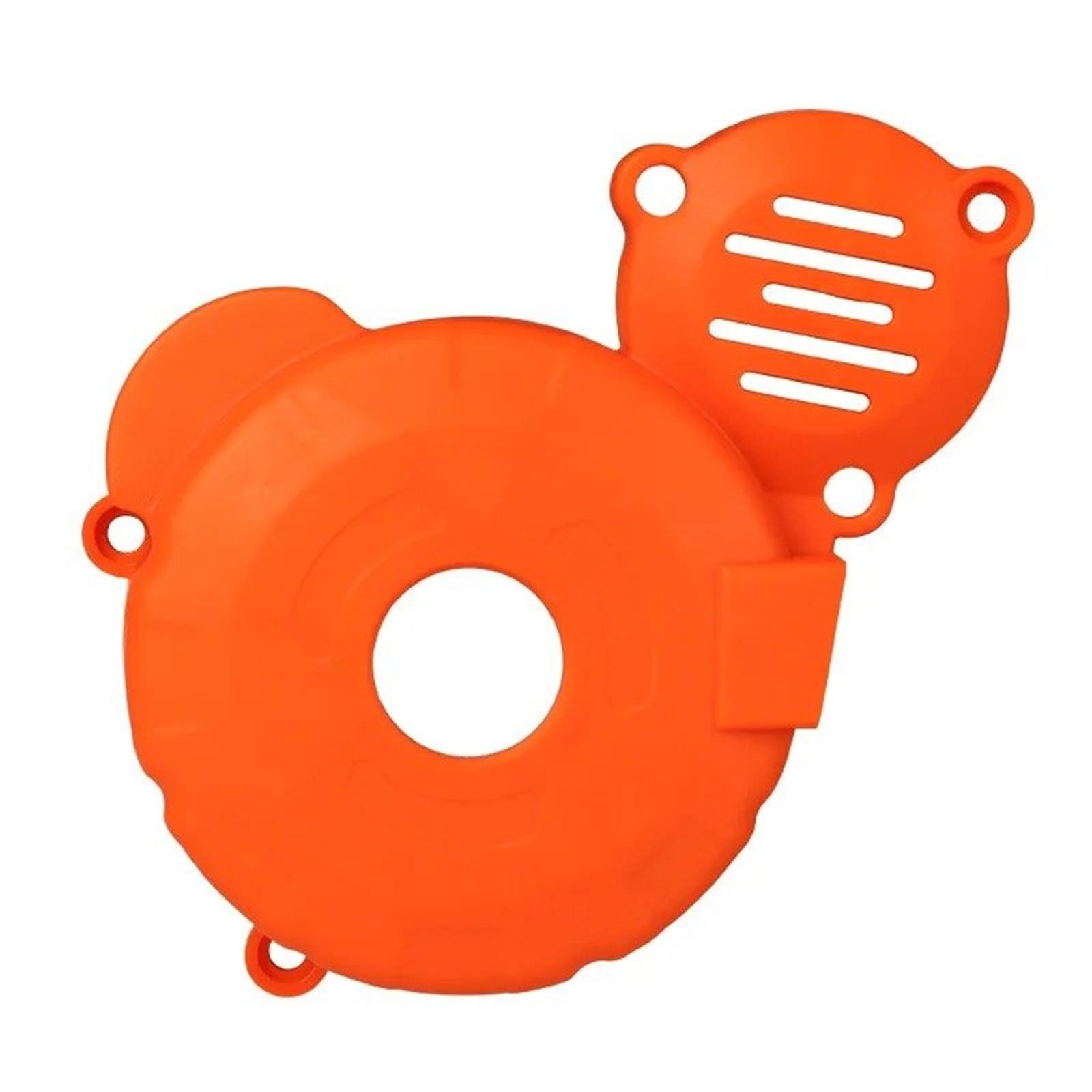 Motorrad Motordeckel Für CBS300 Für KEWS AJ1 Für NB300 Für CBS300 Motorradmotor Magnetmotor Schutzkupplung Kurbelgehäuse Kettenrad Zünddeckel Motor Abdeckung(Orange Magneto Cover) von BTHMGBAE