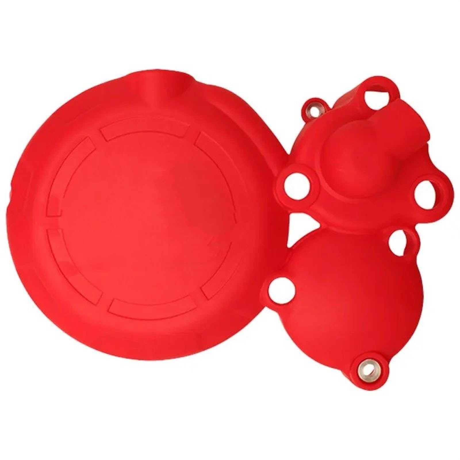 Motorrad Motordeckel Für CBS300 Für KEWS AJ1 Für NB300 Für CBS300 Motorradmotor Magnetmotor Schutzkupplung Kurbelgehäuse Kettenrad Zünddeckel Motor Abdeckung(Red Clutch Cover) von BTHMGBAE