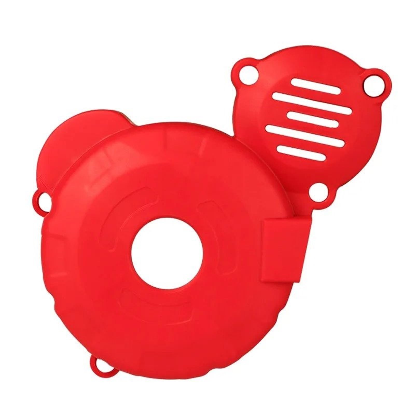 Motorrad Motordeckel Für CBS300 Für KEWS AJ1 Für NB300 Für CBS300 Motorradmotor Magnetmotor Schutzkupplung Kurbelgehäuse Kettenrad Zünddeckel Motor Abdeckung(Red Magneto Cover) von BTHMGBAE