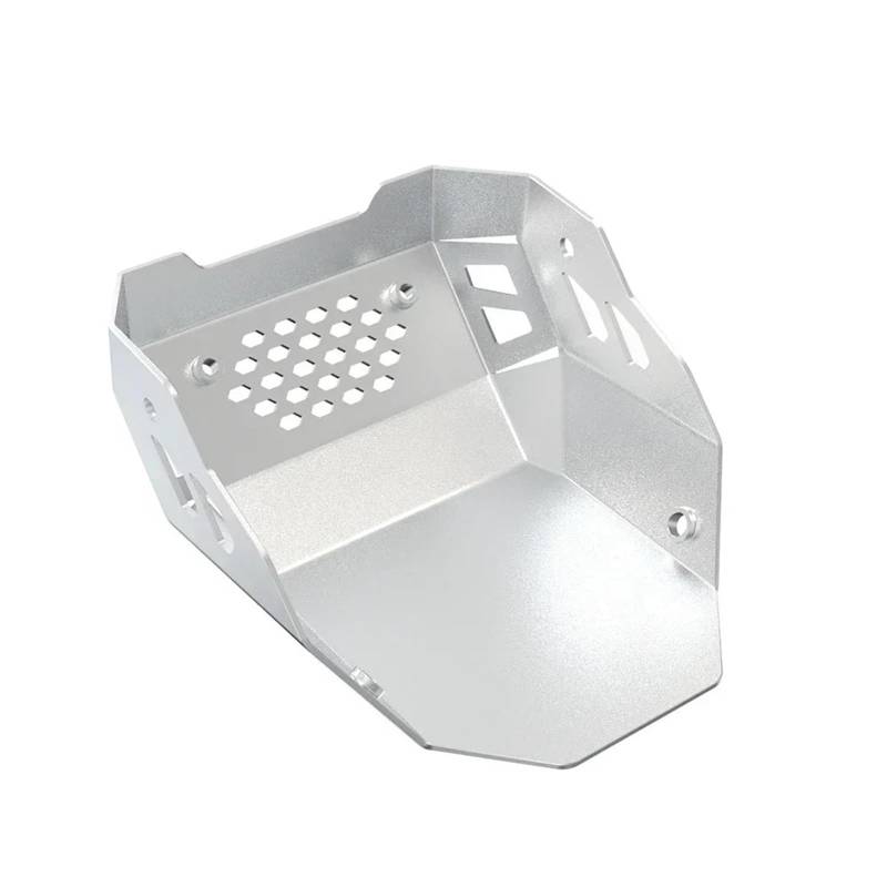 Motorrad Motordeckel Für CFMOTO 450MT 450 MT 2024 2025 2026 Chassis Schutz Motor Shell Abdeckung Motorrad Skid Platte Motor Guards Protector Motor Abdeckung(Silver) von BTHMGBAE