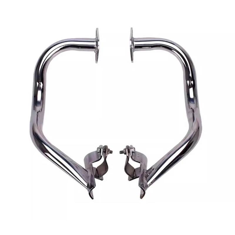 Motorrad Sturzbügel Für CB 400 Für CB400 Für VTEC 1992-1998 Motorradteile L/R Highway Crash Bars Motorschutz Frontstoßstangenrahmen Seitenschutz Motor Stoßfänger(Chrome 92-98) von BTHMGBAE