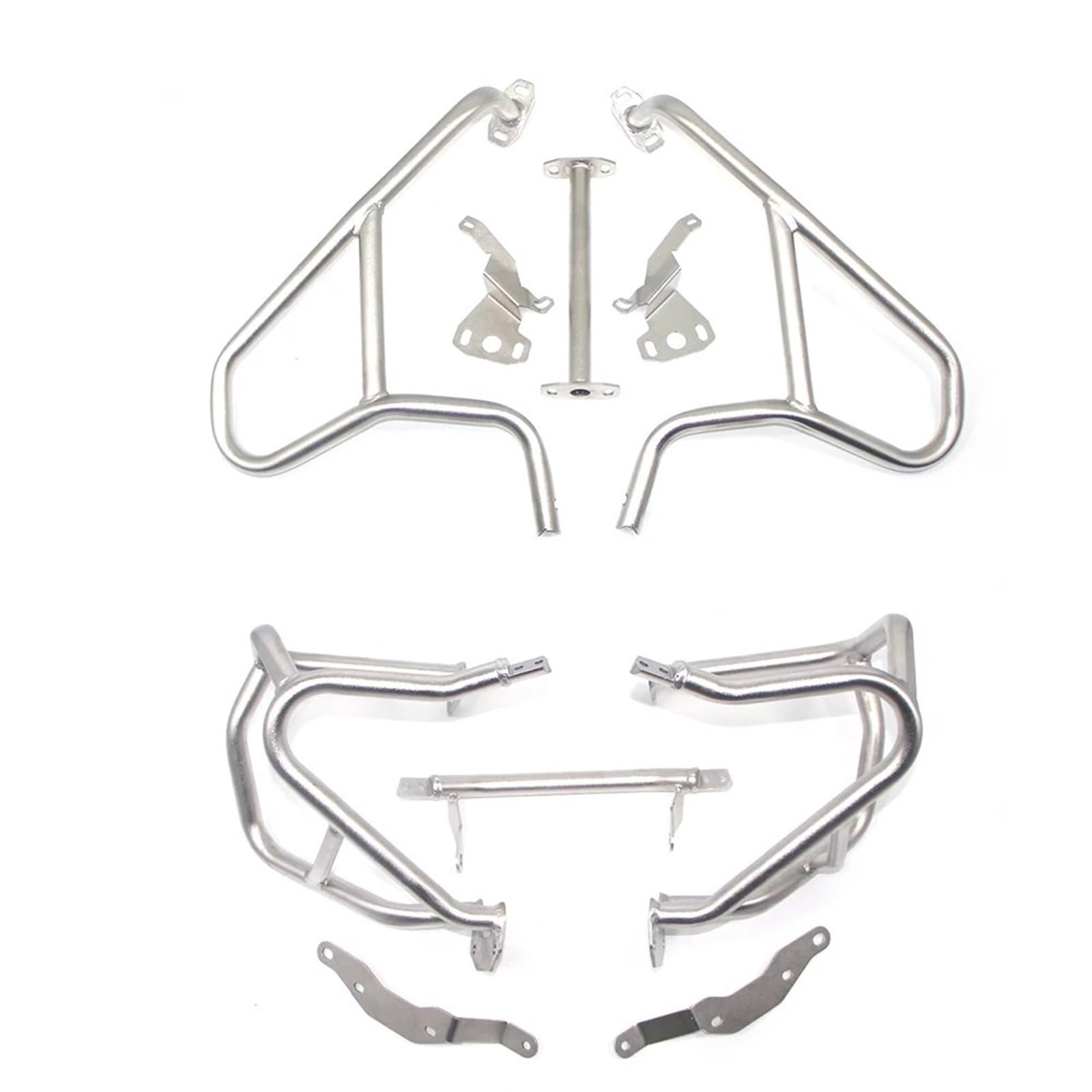 Motorrad Sturzbügel Für R1200GS Für R1200 GS 2014-2020 Motorrad Oberer Unterer Motorschutz Autobahn Autobahn Crash Bar Stoßstange Kraftstofftankschutz Motor Stoßfänger(OneSet) von BTHMGBAE