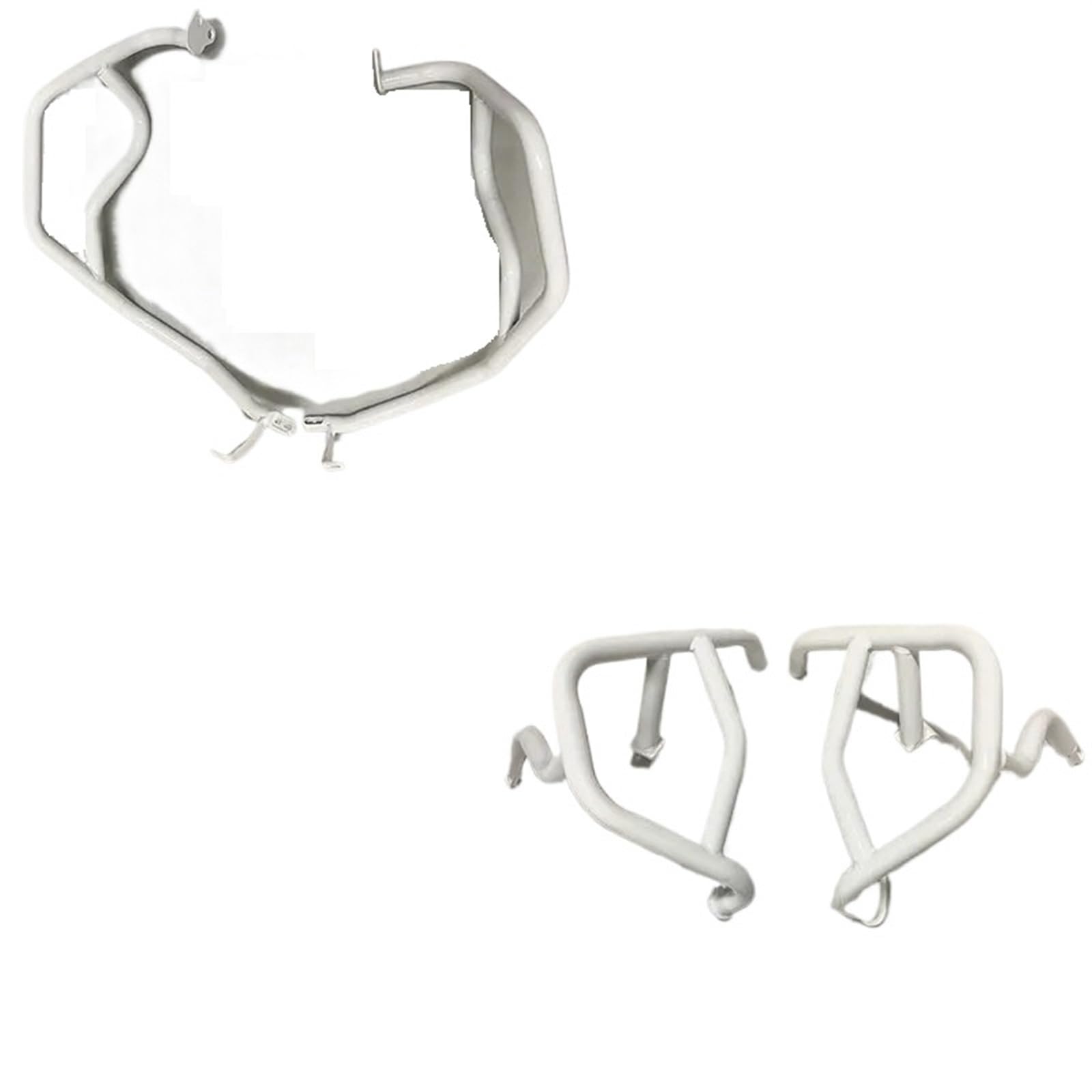 Motorrad Sturzbügel Für Tiger 900 GT Für Rally Für Pro Für Tiger900 2020 2021 Motorrad Highway Stoßstange Motorschutz Crash Bars Stunt Cage Protector Zubehör Motor Stoßfänger(White) von BTHMGBAE