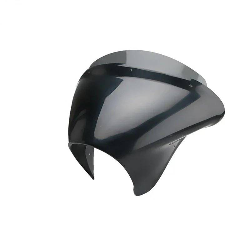 Motorrad Wind Luftabweiser Für Bob Für FXBB 2021-2023 Scheinwerfer Windschutzscheibe Abdeckung Windabweiser Schutz Verkleidung Windschutzscheibe Schutz Windschild Spoiler(A-Short Grey) von BTHMGBAE